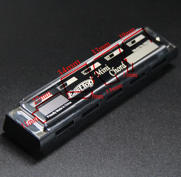 Harmonica EASTTOP Mini Chord Poche