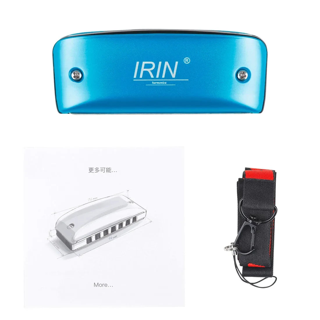 Harmonica Ré Violet