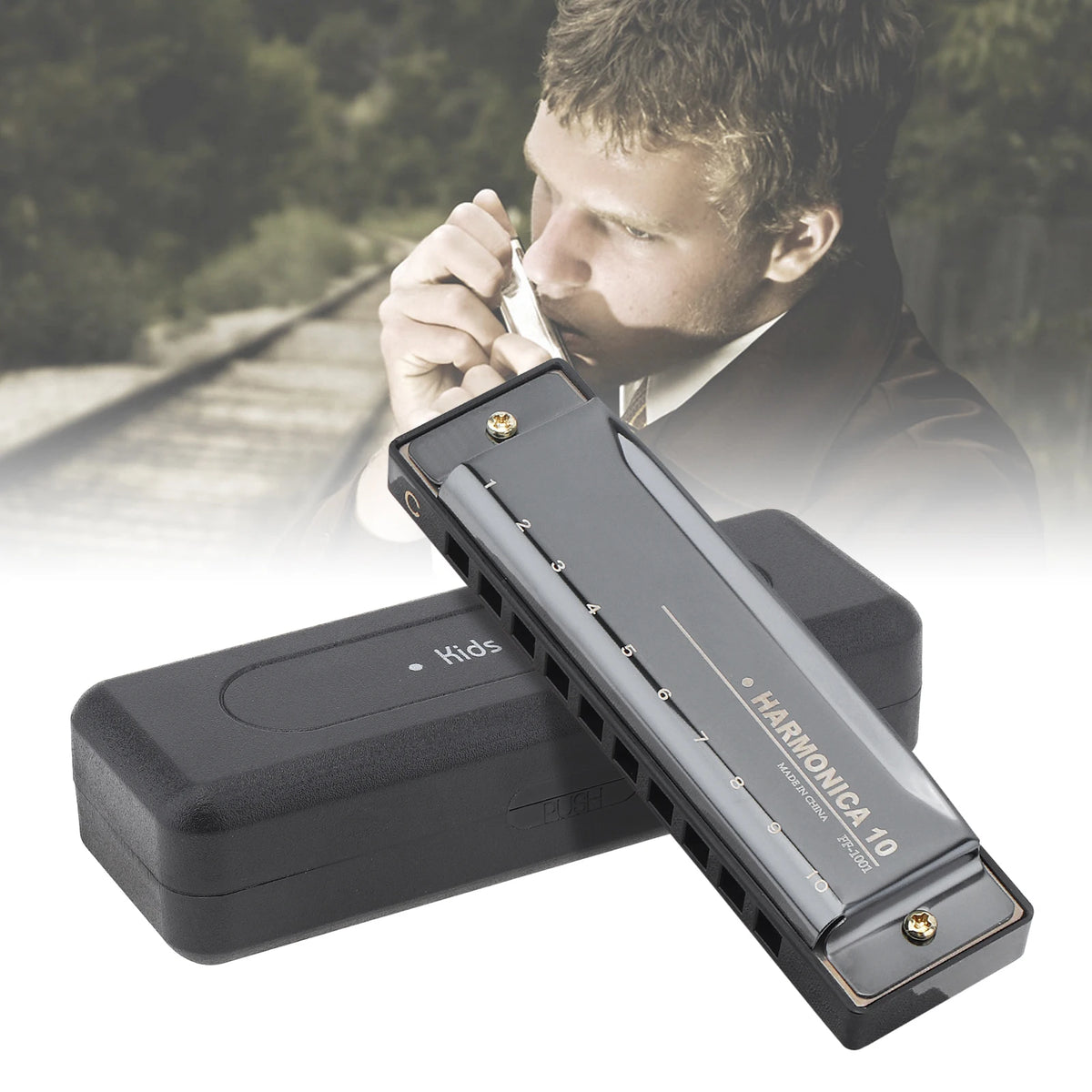 harmonica diatonique blues