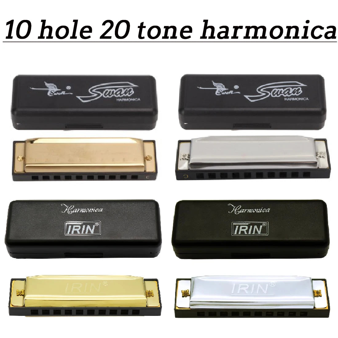 Harmonica Diatonique 10 Trous Do