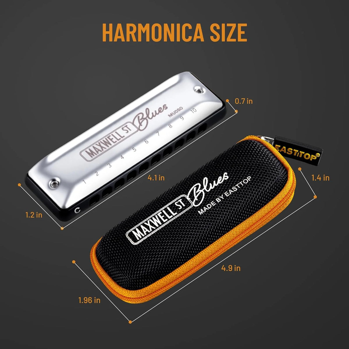 Harmonica Diatonique Professionnel Do