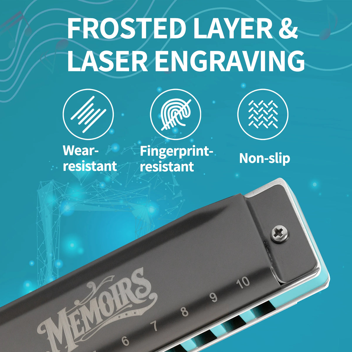 Harmonica 10 Trous Blues Do