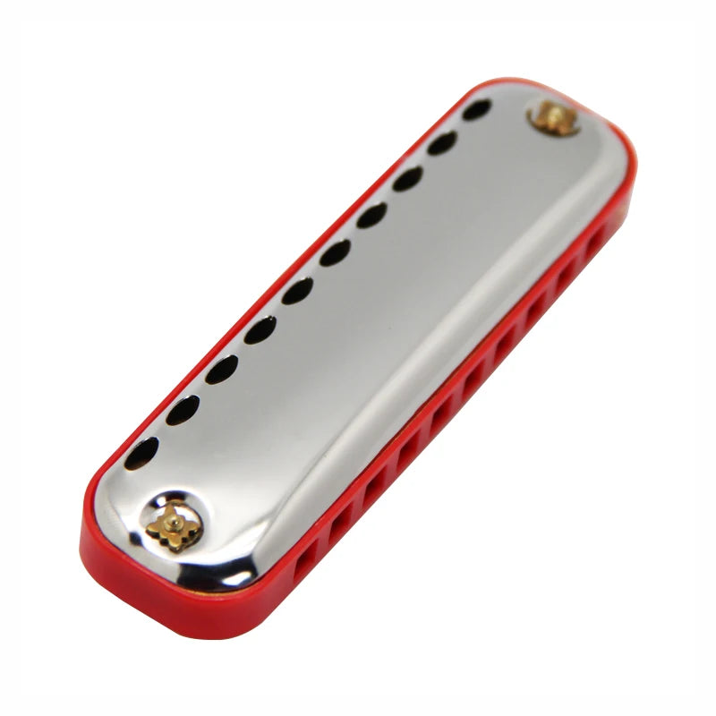 Harmonica diatonique débutant Rouge