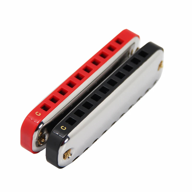 Harmonica diatonique débutant Rouge
