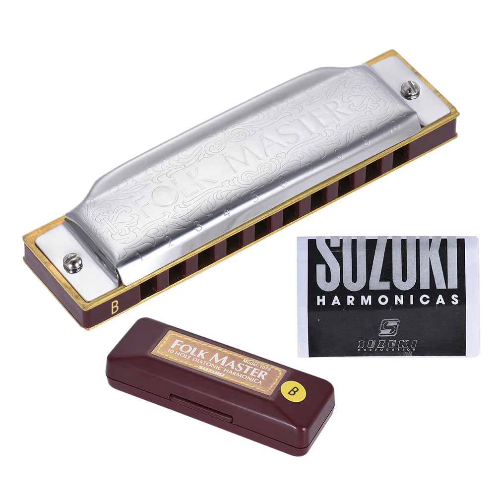 Harmonica Suzuki Folkmaster Diatonique C